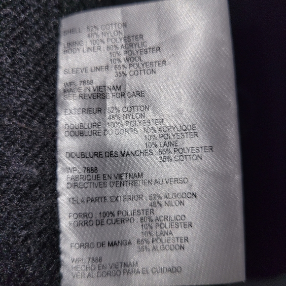 MICHAEL Michael Kors Women's Rain Midi Trench Coat Size XL Color Black - Picture 5 of 6